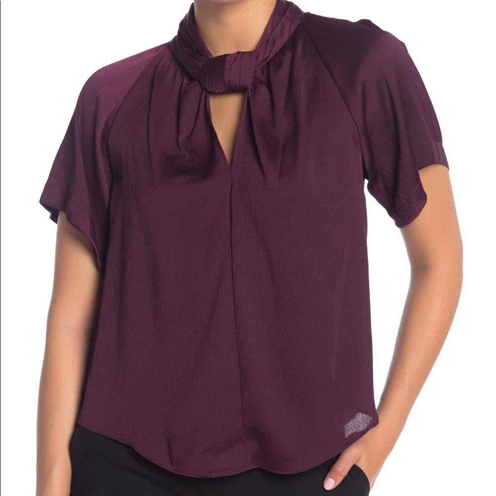 Purple blouse